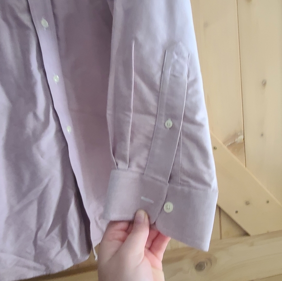 LL Bean Mens Button Up Dress Shirt - Picture 7 of 11